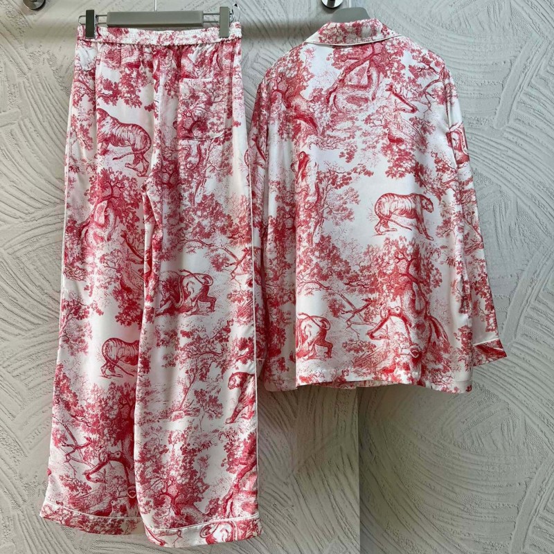 Dior Silk Pajamas