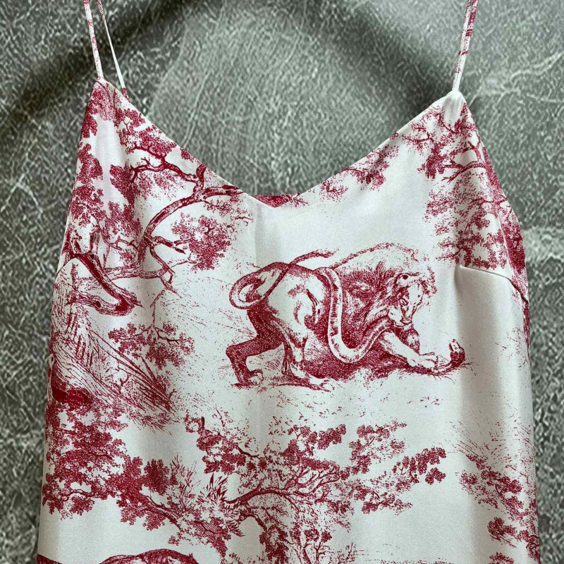 Dior Silk Camisole Pajamas