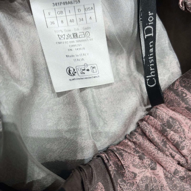 Dior Silk Pajamas