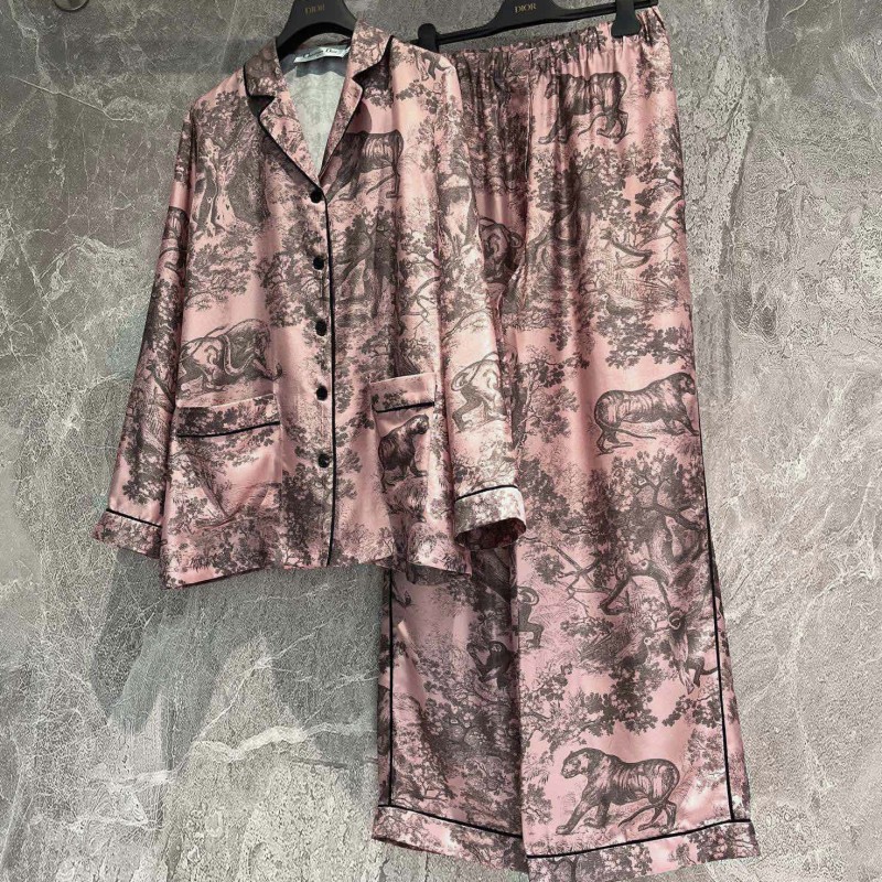 Dior Silk Pajamas