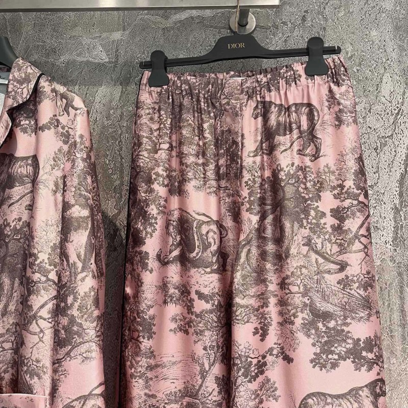 Dior Silk Pajamas