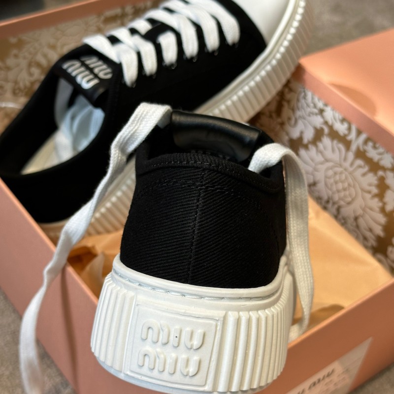 MiuMiu Canvas Shoe