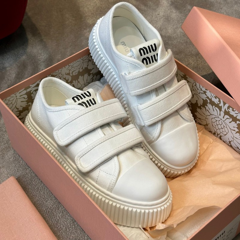 MiuMiu Canvas Shoe