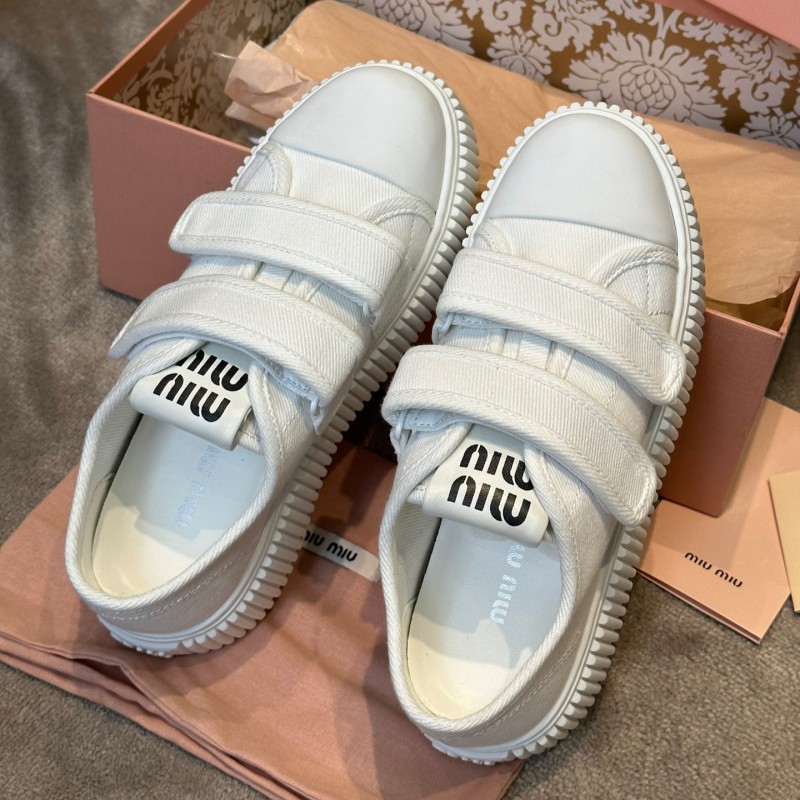 MiuMiu Canvas Shoe