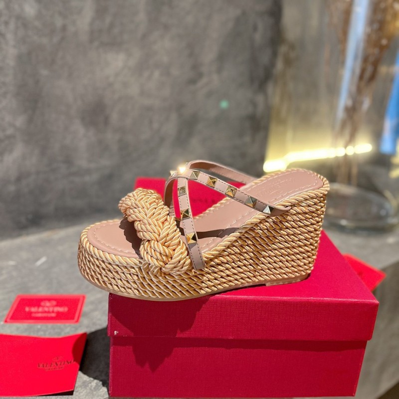 Valentino Wedge Sandals