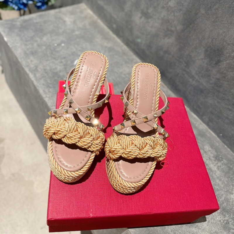 Valentino Wedge Sandals