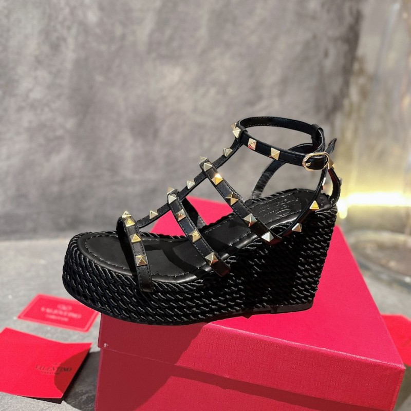 Valentino Wedge Sandals