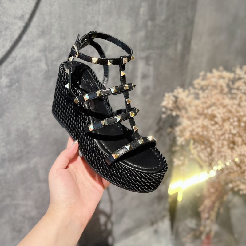 Valentino Wedge Sandals