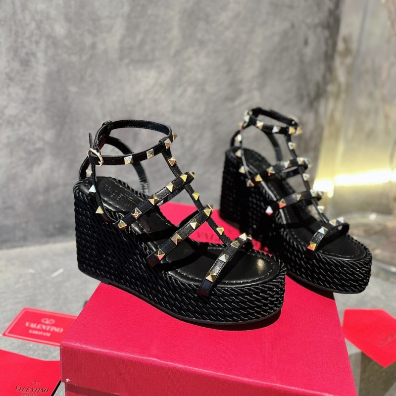 Valentino Wedge Sandals