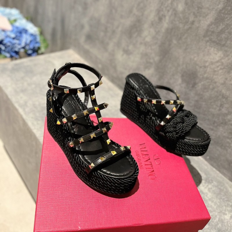 Valentino Wedge Sandals