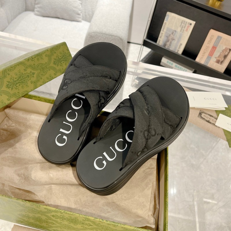 Gucci Platform Slippers