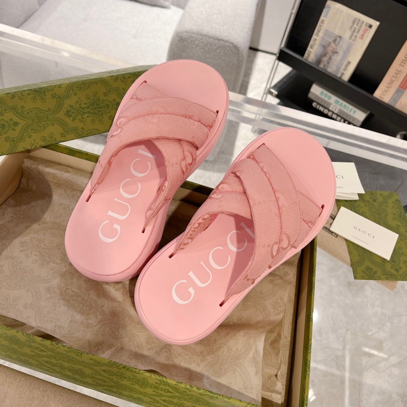 Gucci Platform Slippers