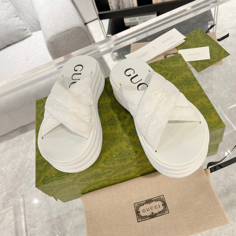 Gucci Platform Slippers