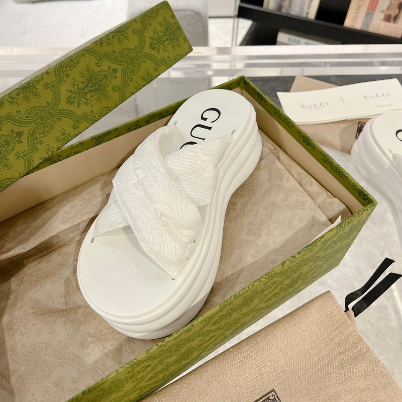 Gucci Platform Slippers