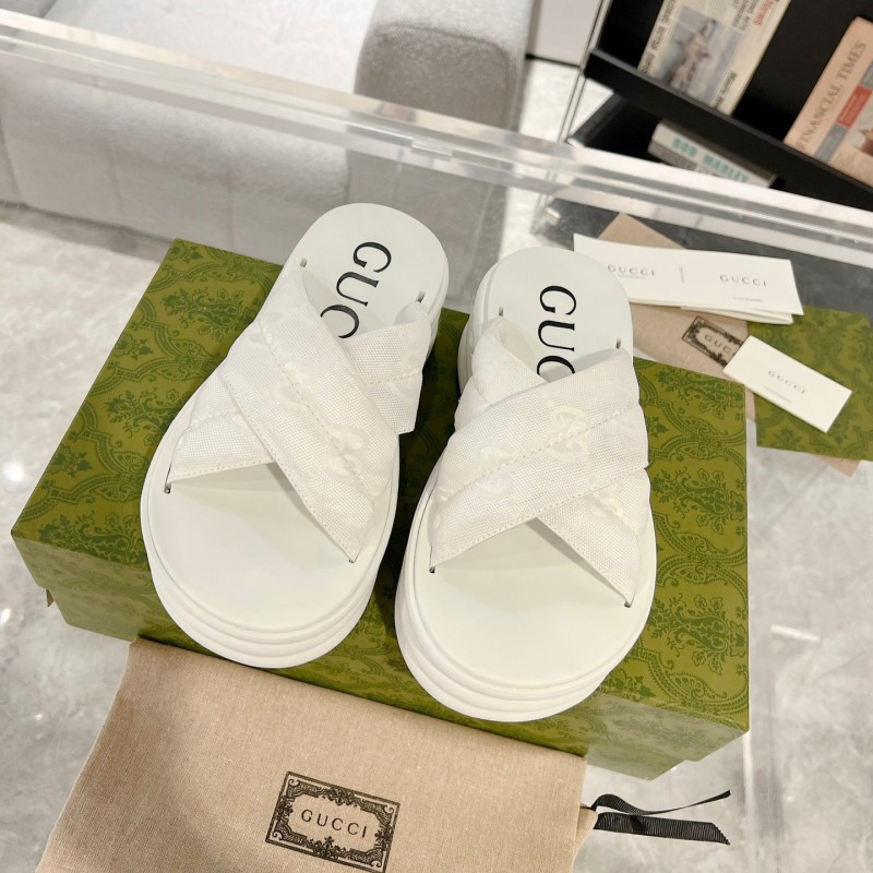 Gucci Platform Slippers