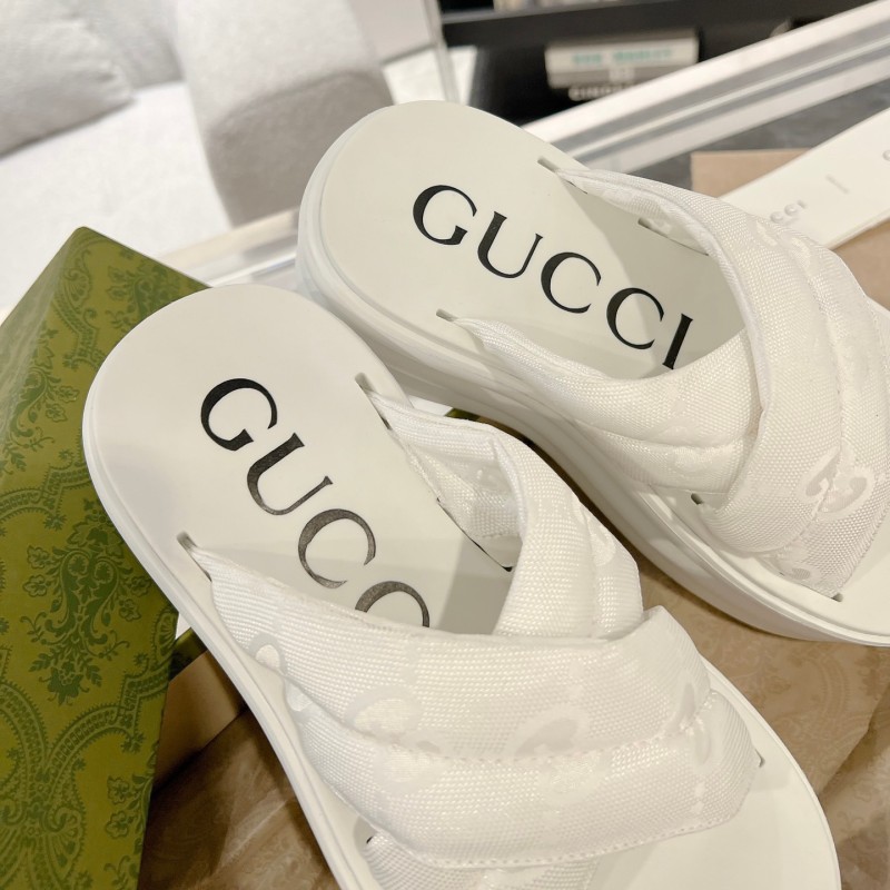 Gucci Platform Slippers