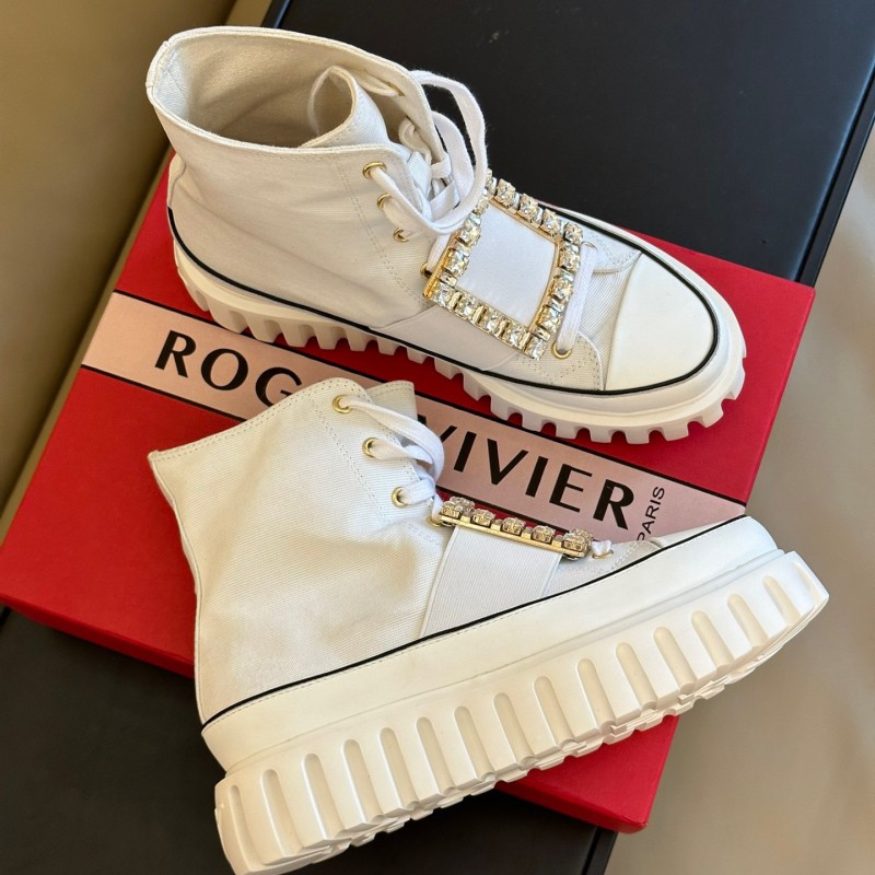 Roger Vivier Canvas Shoes