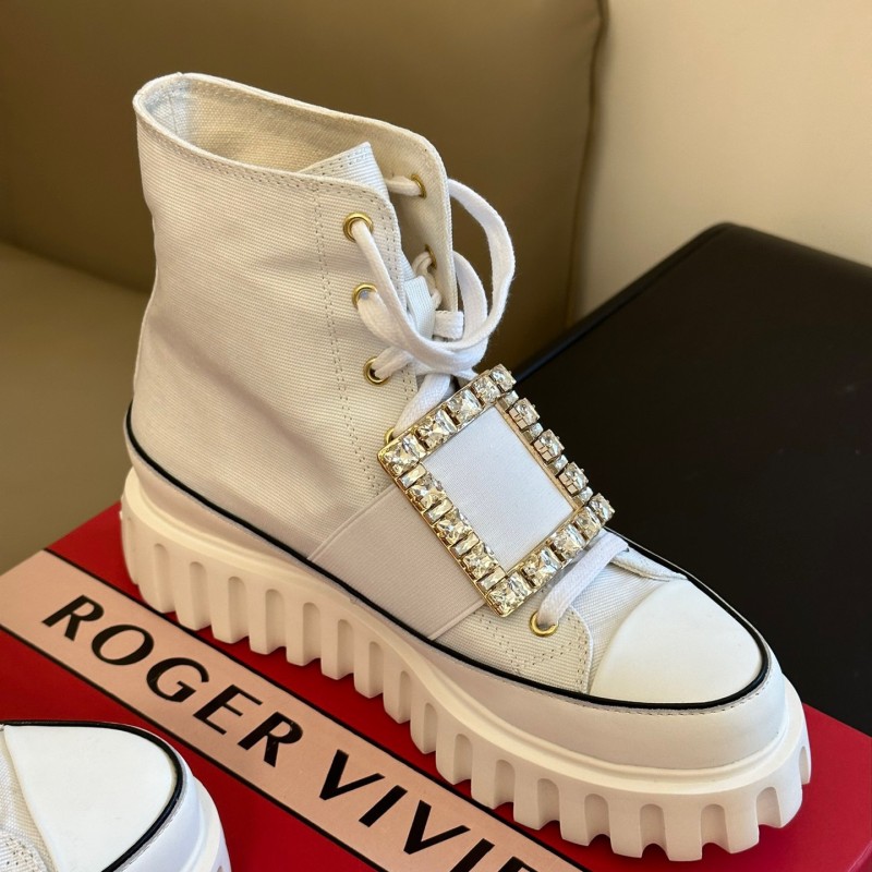 Roger Vivier Canvas Shoes