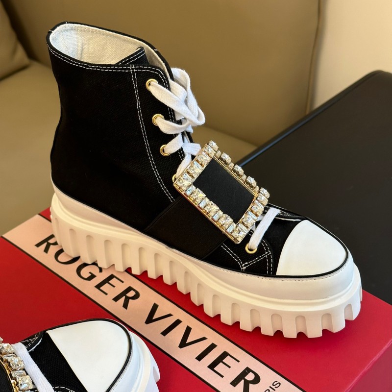 Roger Vivier Canvas Shoes