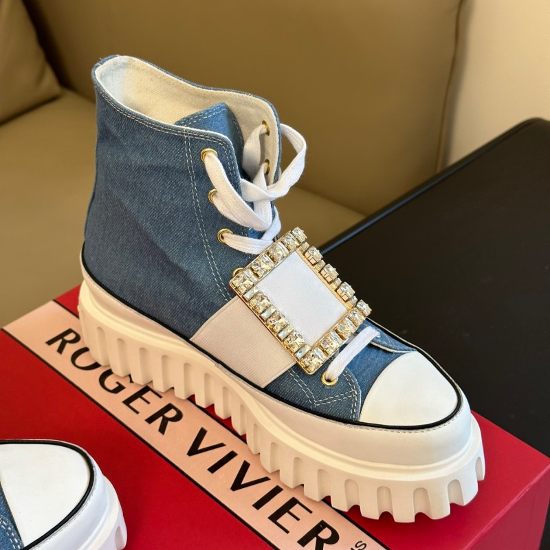 Roger Vivier Canvas Shoes