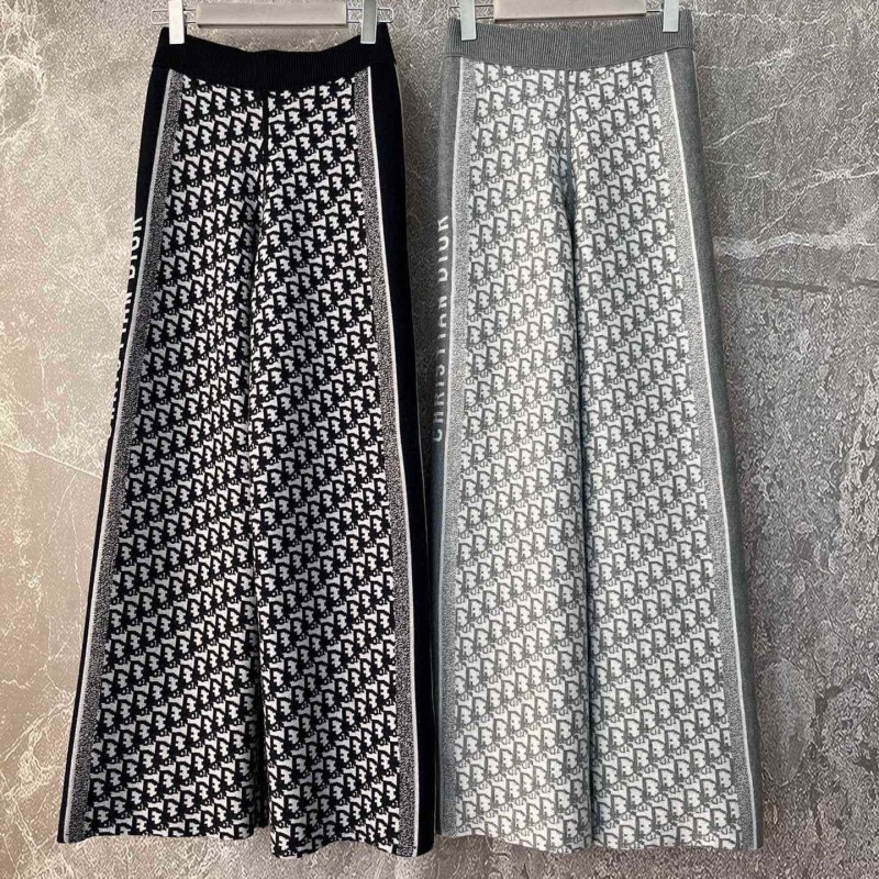 Dior Reversible Cashmere Long Pants