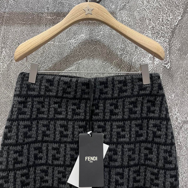 Fendi Cashmere Short Skirts