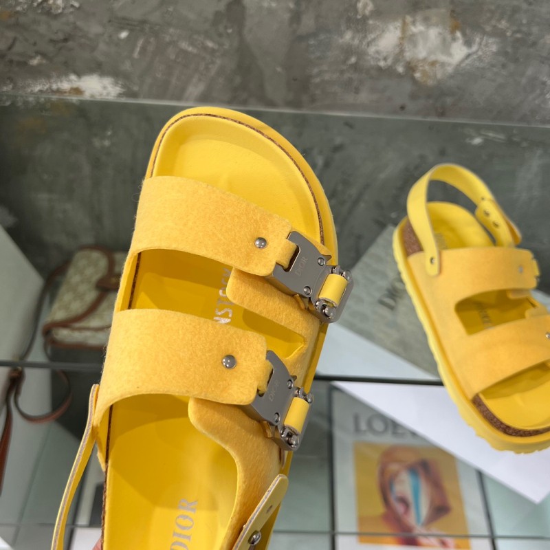 Dior x Birkenstock Unisex Sandals