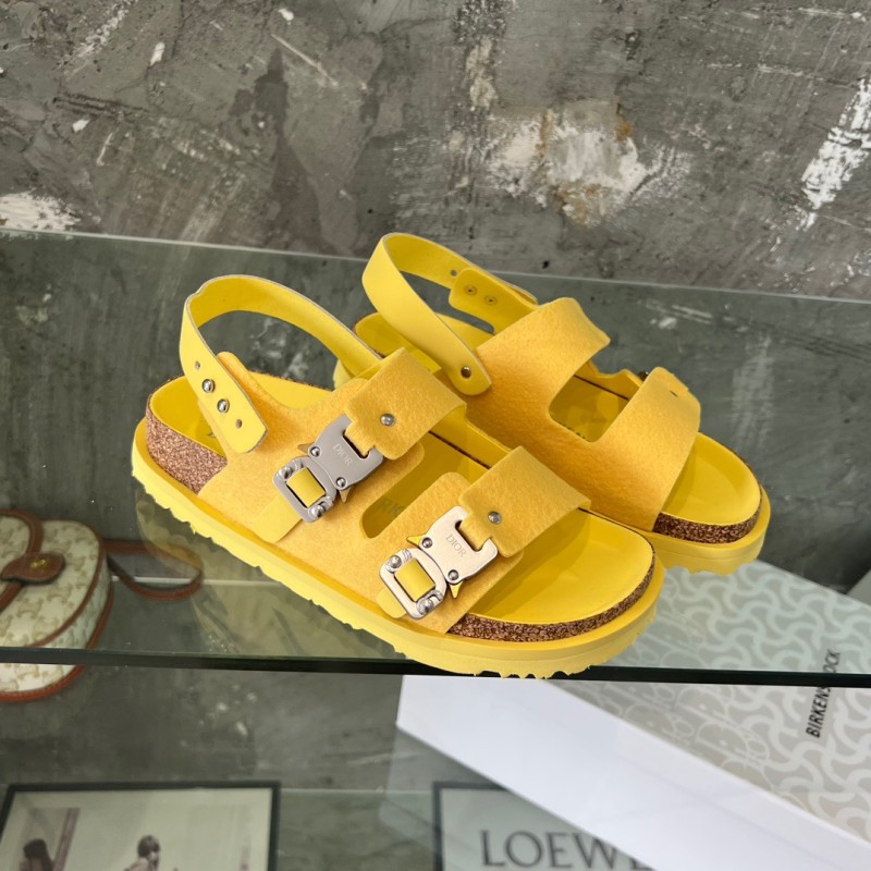 Dior x Birkenstock Unisex Sandals