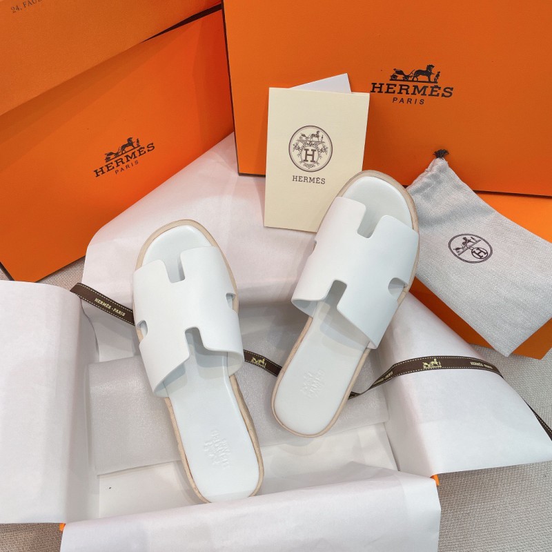 Hermes Platform Slippers 