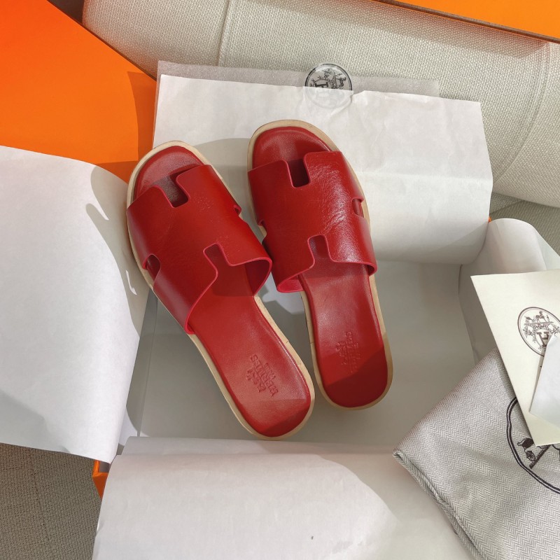 Hermes Platform Slippers 