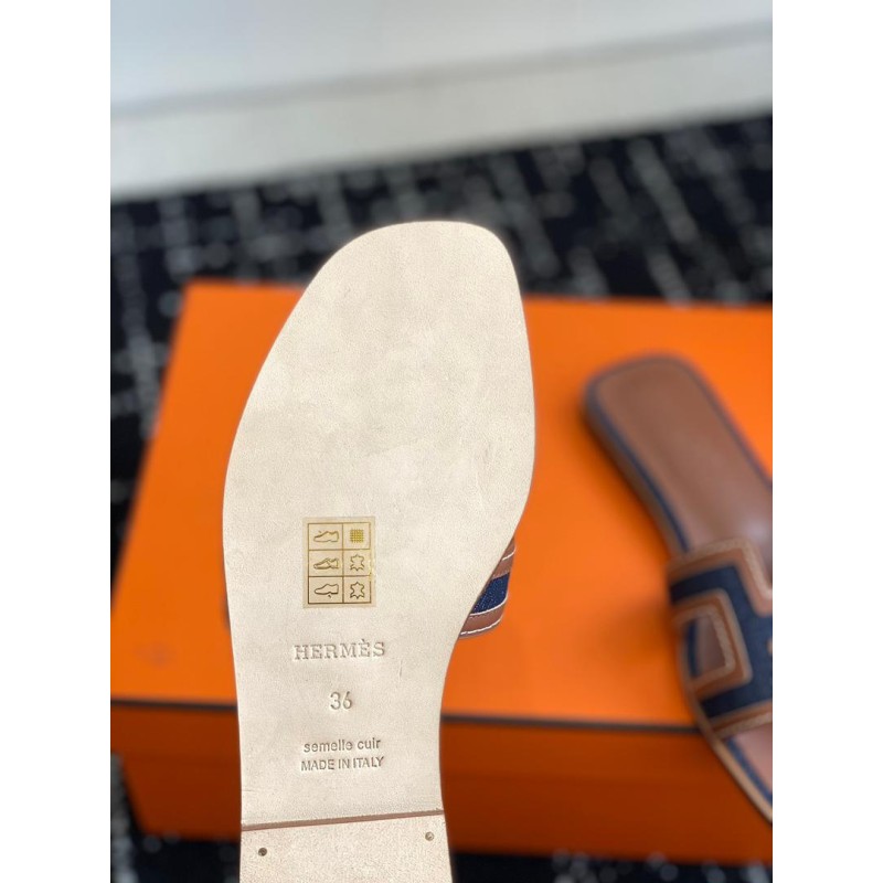 Hermes Slippers