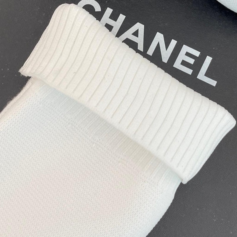 Chanel Sock Boots