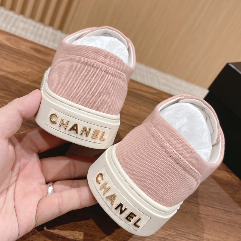 Chanel Canvas Shoes