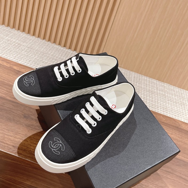 Chanel Canvas Shoes