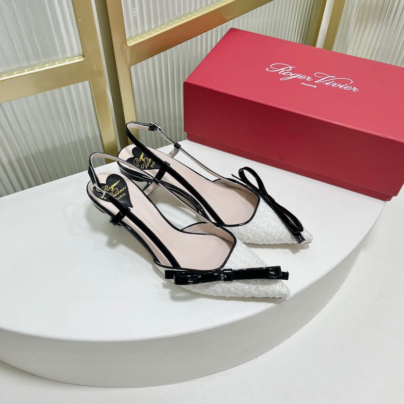 Roger Vivier Virgule Bow Heels