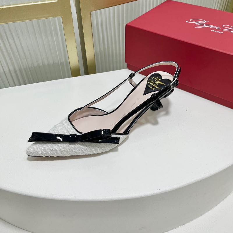 Roger Vivier Virgule Bow Heels