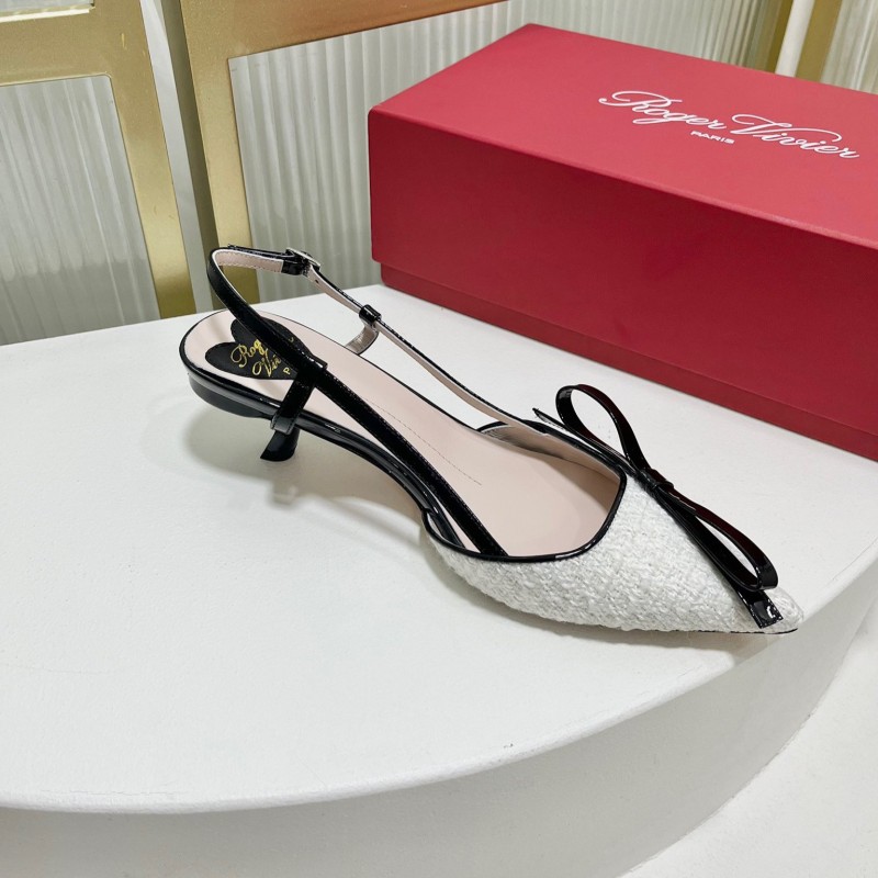 Roger Vivier Virgule Bow Heels