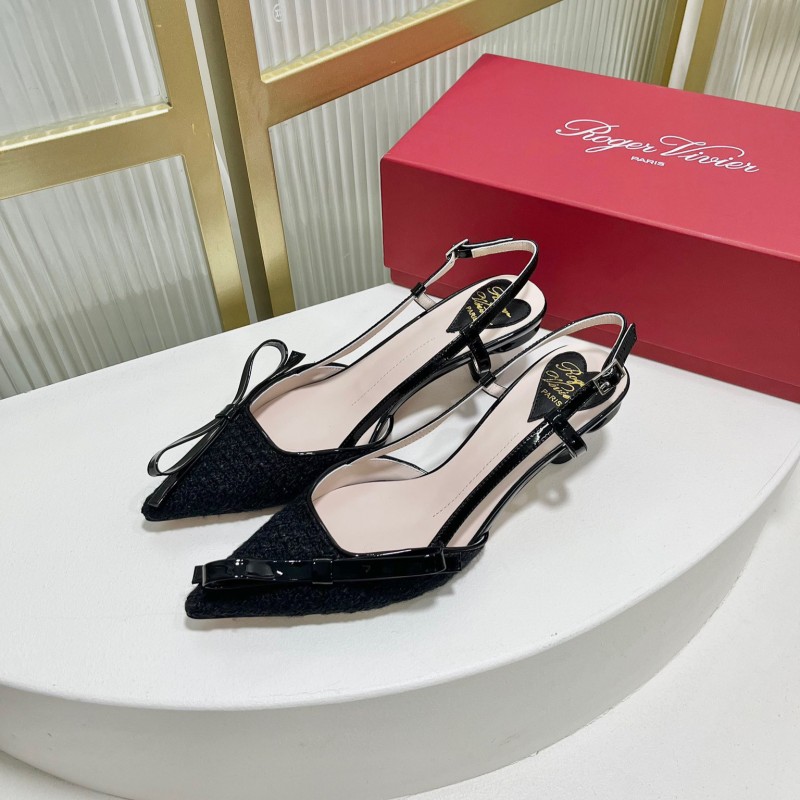 Roger Vivier Virgule Bow Heels