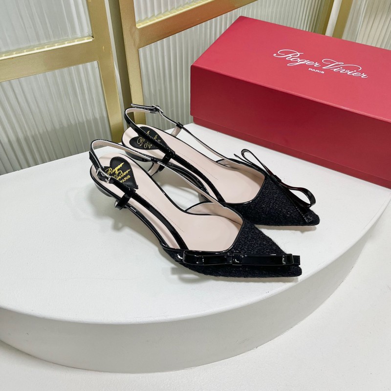 Roger Vivier Virgule Bow Heels