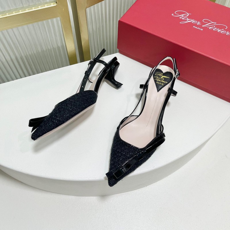 Roger Vivier Virgule Bow Heels