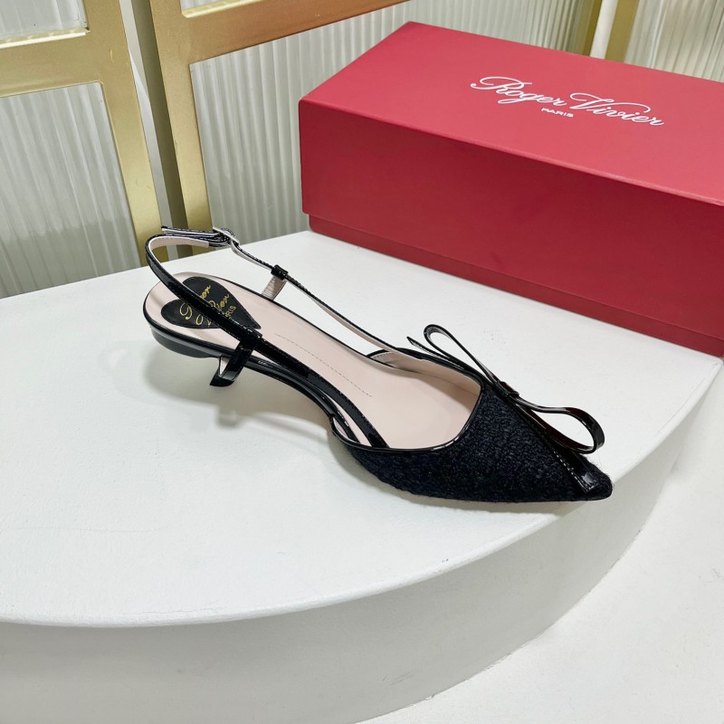 Roger Vivier Virgule Bow Heels