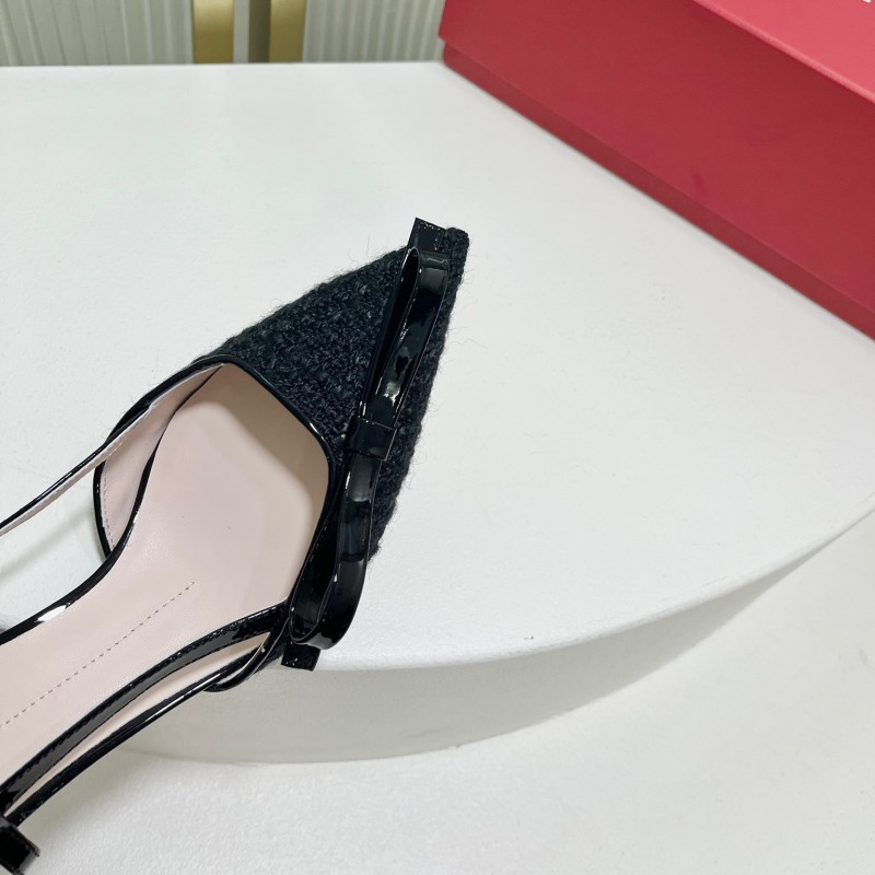 Roger Vivier Virgule Bow Heels