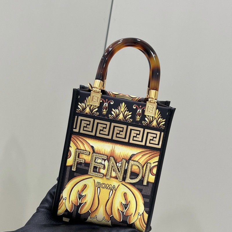 Fendi X Versace Tote Bag