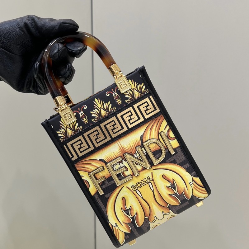 Fendi X Versace Tote Bag