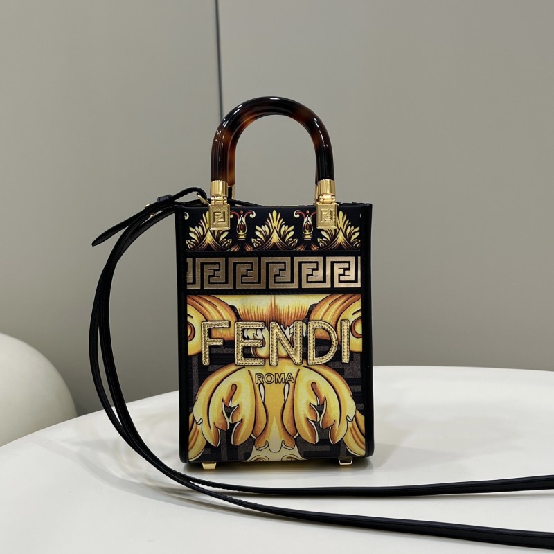 Fendi X Versace Tote Bag