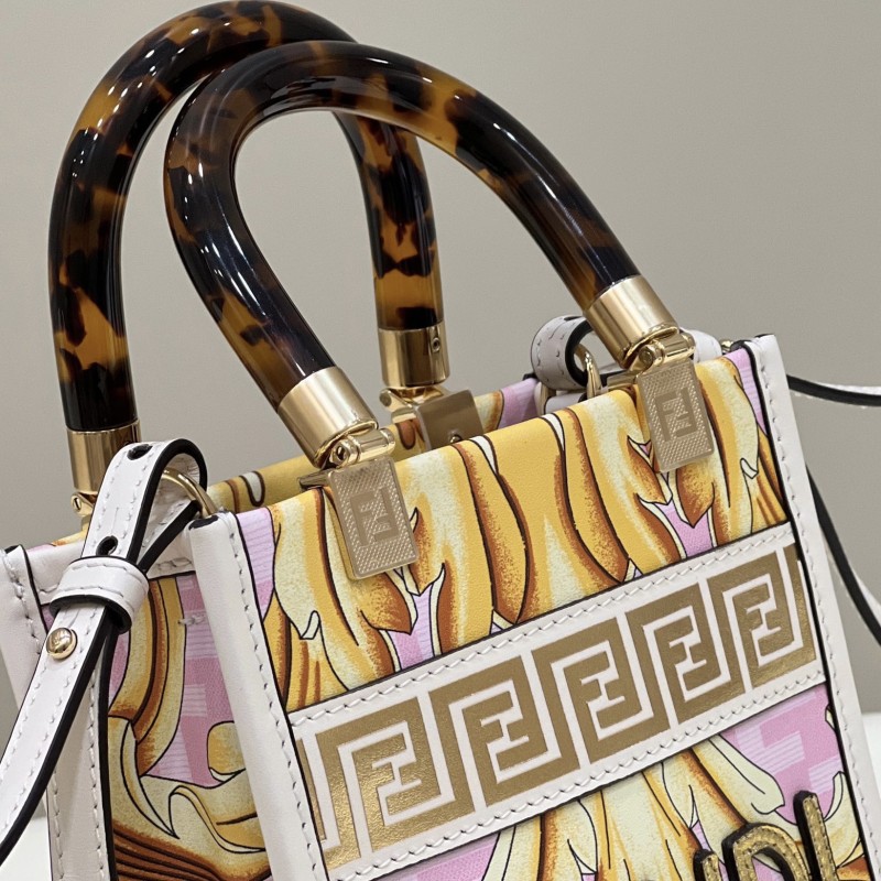 Fendi X Versace Tote Bag