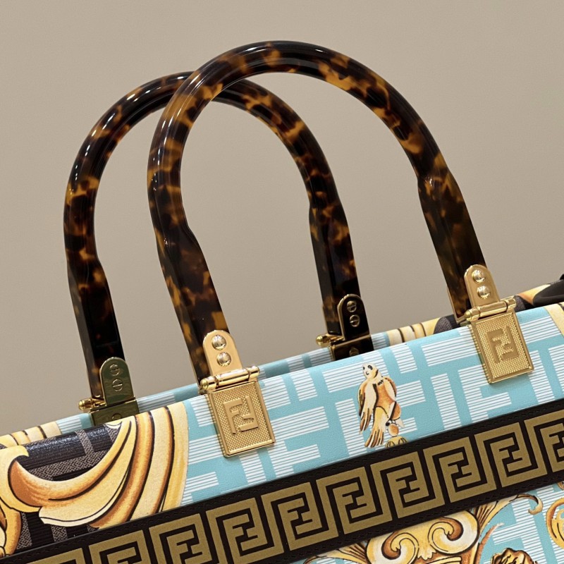 Fendi X Versace Tote Bag