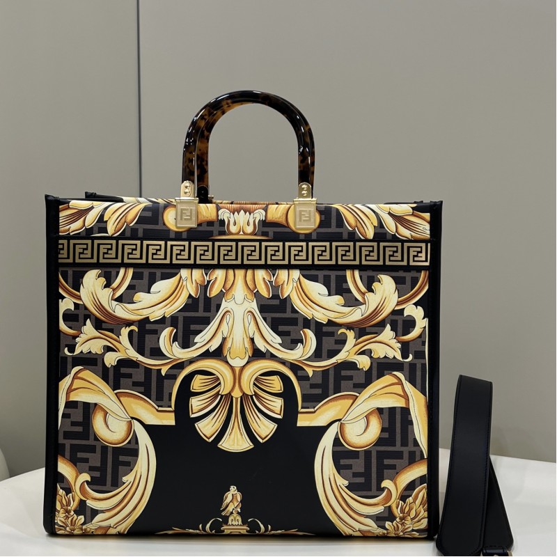 Fendi X Versace Tote Bag