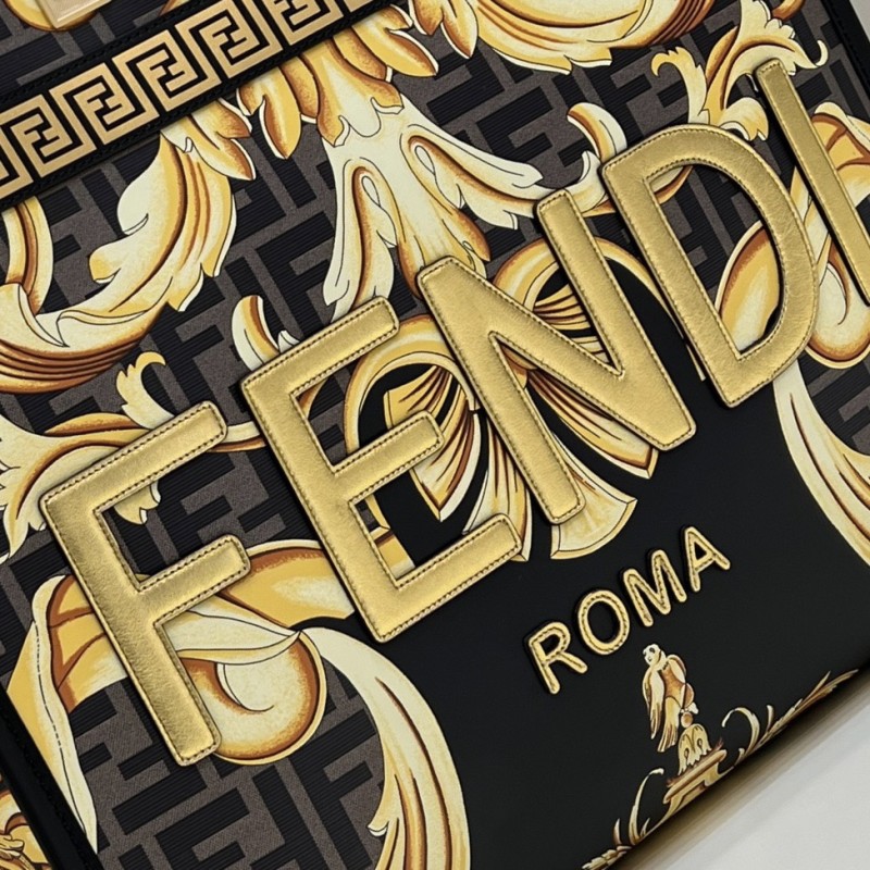 Fendi X Versace Tote Bag