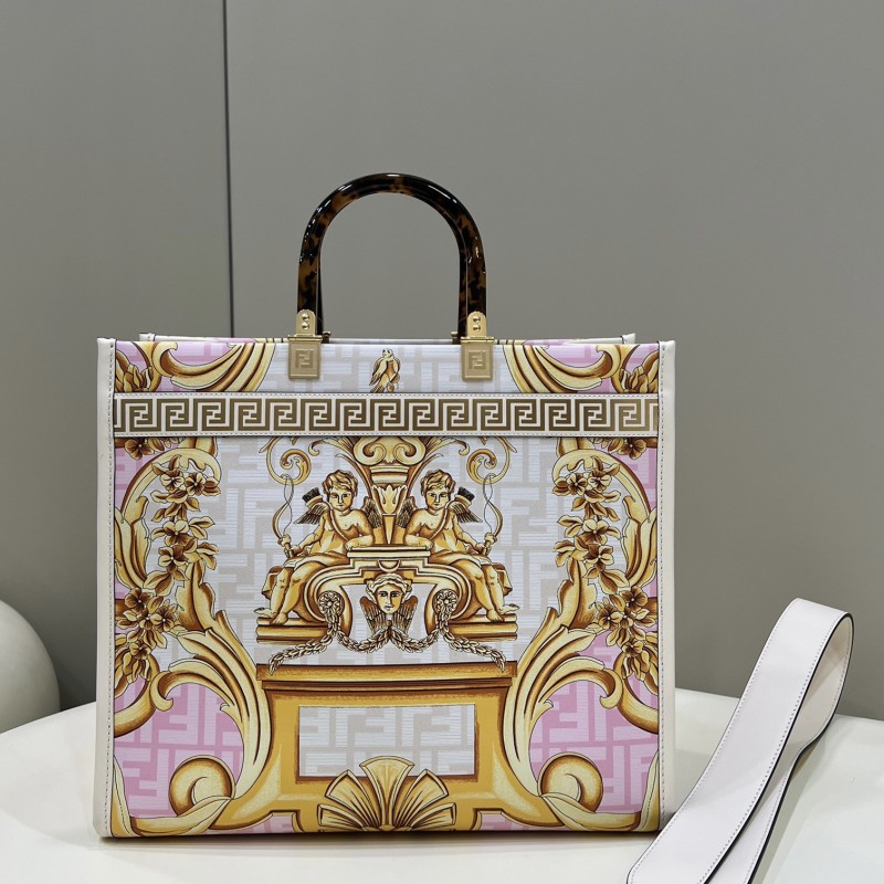 Fendi X Versace Tote Bag